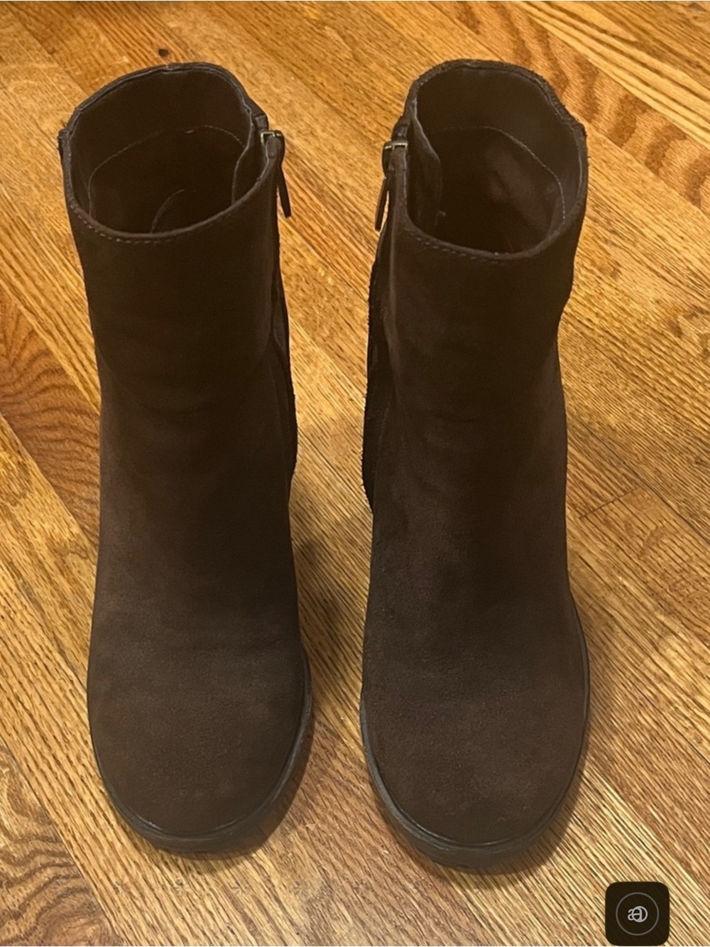 Sam Edelman Brown Suede Ankle Boots